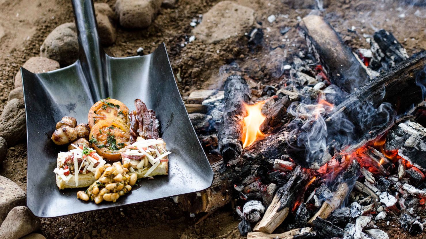 Africa means shovel-loads of great grub -- quite literally.
