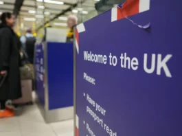Healthcare staff in a UK care home, highlighting the vital role migrant workers play in social care services.